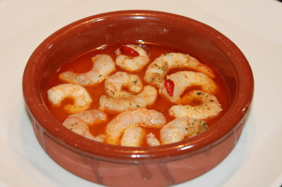 Gambas al ajillo
